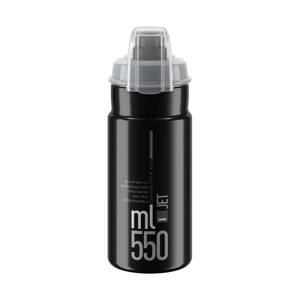 Fľaša JET PLUS 550 čierna/šedá