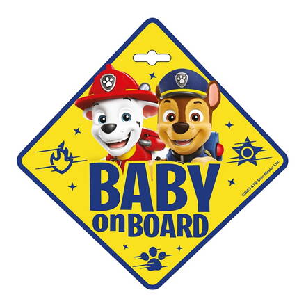 Paw Patrol Boys značka dieťa v aute
