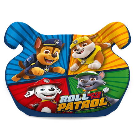 Detský podsedák do auta PAW PATROL ROLL WITH PATROL