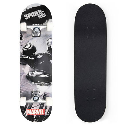 Veľký drevený skateboard SPIDERMAN