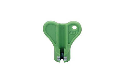 Kľúč na niple BIKE HAND 3,3mm, zelený