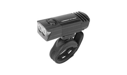 Osvetlenie predné CTM Twinny, 2 LED, 50 Lm, USB, čierne