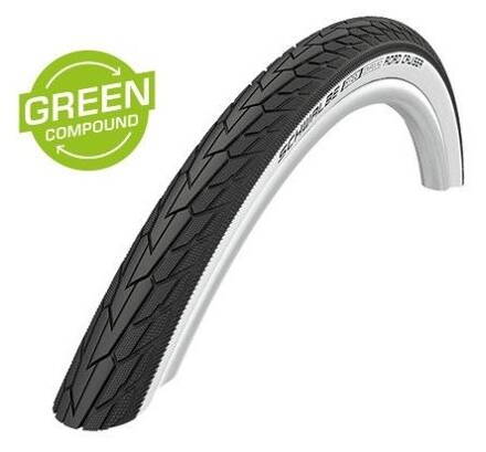 Plášť ROAD CRUISER 24x1.75 (47-507) 50TPI 680g biely bok