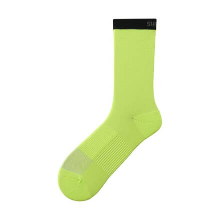 Ponožky Shimano Original TALL žlté /Vel:M-L (41-44)