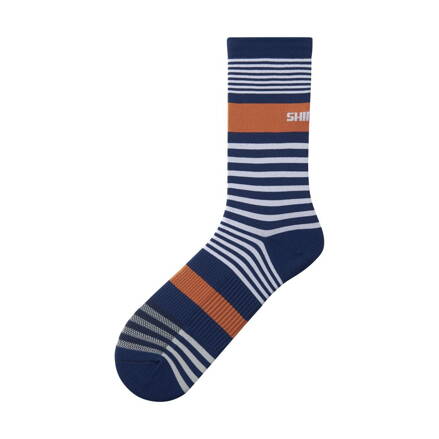 Ponožky Shimano Original TALL modro-biele /Vel:L-XL (45-48)