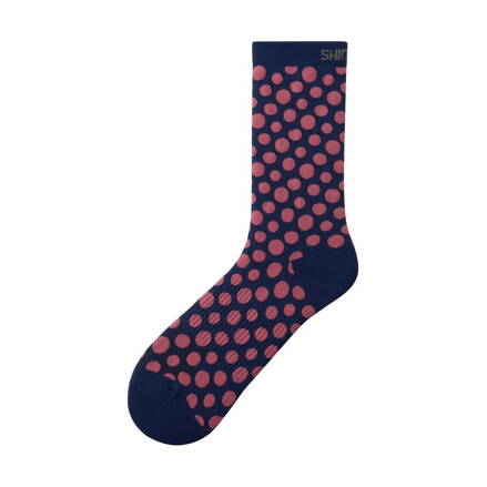 Ponožky Shimano Original TALL modro-ružové /Vel:M-L (41-44)