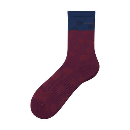 Ponožky ORIGINAL TALL bordové /Vel:L-XL (45-48)
