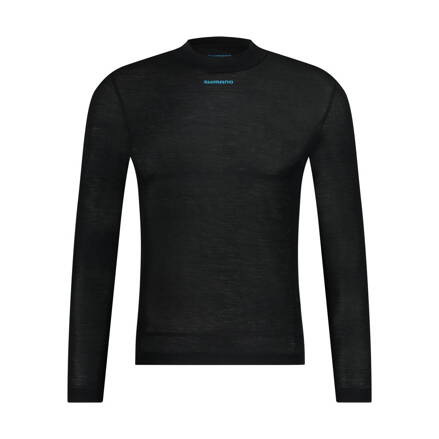 Tričko VERTEX PRIMA LONG BASE LAYER čierne /Vel:M