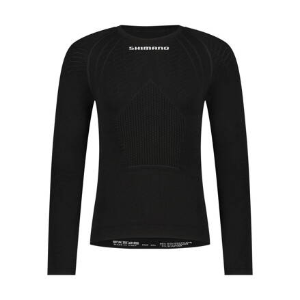 Tričko spodné VERTEX LONG BASE LAYER čierne /Vel:XXL