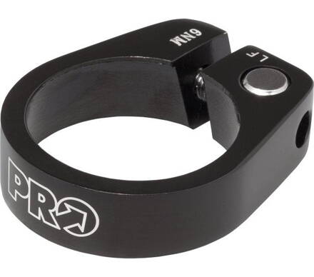 Objímka ALLOY pod sedlo čierna 31,8mm