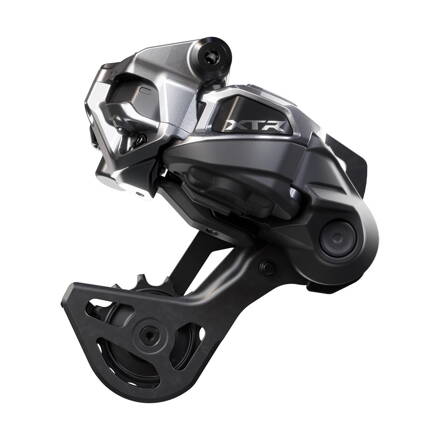 Prehadzovačka XT RD-M9250 1x12-k. Di2 čierna Dlhé ramienko Shadow+