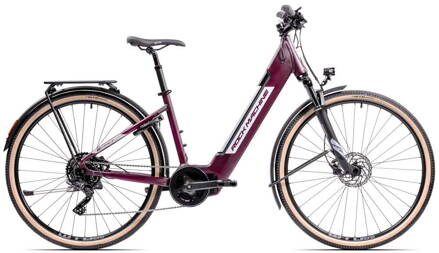 Crossride INT e450 Lady Touring/Matte Crimson/Silver
