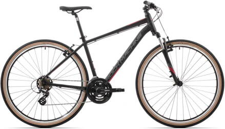 Crossride 100/Matte Black/Grey/Red