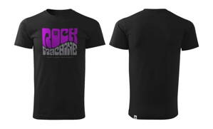 RM WAVE T-SHIRT/BLACK VIOLET SILVER