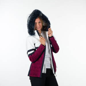 BU-6006SNW dámska trendová lyžiarska zateplená bunda AMITY