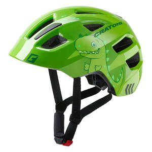 Detská prilba CRATONI Maxster Dino Green Glossy - XS/S (46-51cm)
