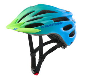 Detská prilba CRATONI Pacer Green/Blue Matt - S/M (54-58cm)