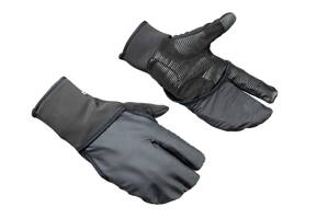 Rukavice s převlekem PELLS Windy Black - L