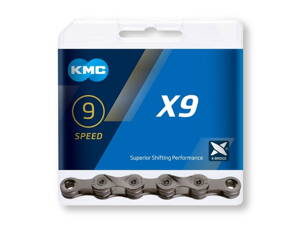 Reťaz KMC X9 (9-speed) 114 článkov