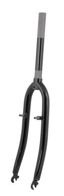 FORCE vidlice MTB 26" Fe AHEAD 1 1/8",  čierna lesklá