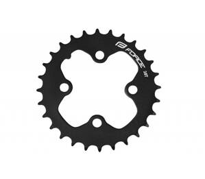 FORCE prevodník 28Z Al, pre kľučky TEN2.3 + čierny FORCE prevodník 28Z Al, pre kľučky TEN2.3 + čierny