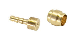 FORCE koncovky 2,1mm a olivy 5mm pre AVID / SRAM, 10 + 10ks