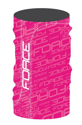FORCE šatka multifunkčná leto, ružová, UNI
