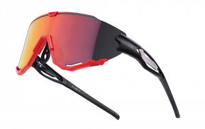 FORCE okuliare CREED čierno-červené, červené revo sklá FORCE okuliare CREED čierno-červené, červené revo sklá