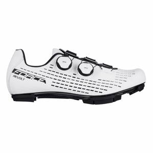 FORCE tretry MTB REVOLT CARBON, biele