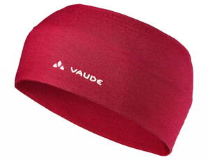 Vaude čelenka Cassons Merino Headband, unisex, dark indian red