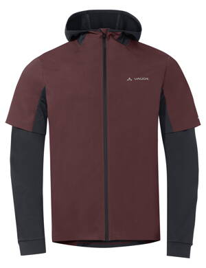 Vaude cyklistický dres All Year Moab FZ Hoody, pánsky, dark oak Vaude cyklistický dres All Year Moab FZ Hoody, pánsky, dark oak