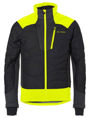 Vaude cyklistická bunda Minaki JIII, pánska, black/yellow