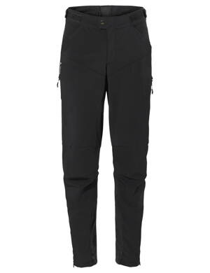 Vaude cyklistické nohavice Qimsa Softshell II, pánske, black/black