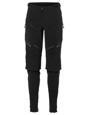 Vaude cyklistické nohavice Virt Softshell II, pánske, black/black