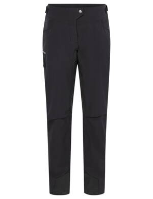 Vaude cyklistické nohavice Qimsa Light Softshell, dámske, black