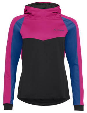 Vaude cyklistický dres Qimsa LS Shirt II, dámsky, rich pink