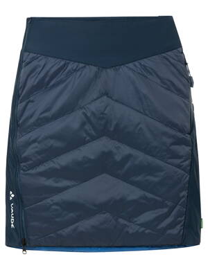 Vaude zateplená sukňa Sesvenna Reversible II, dámska, dark sea/blue