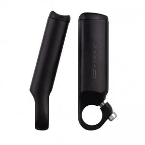 FORCE rohy B4.4 11 cm Al, čierne matné