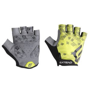 Extend rukavice pánske SPIROQ lime-black
