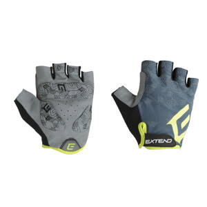 Extend rukavice pánske SPIROQ grey-lime XXS