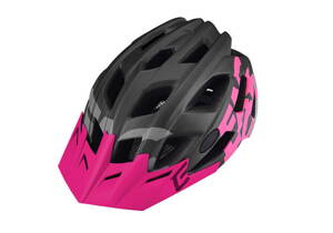 Extend prilba FACTOR dark grey- rose pink M/L (58-61cm) matná