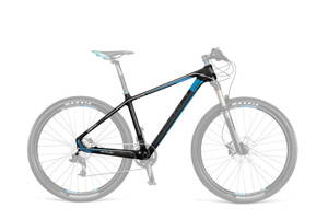 DEMA rám SCALEO MTB, Black -blue, veľkosť 20"