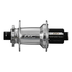 Novatec XD602SB/A-B12-ABG zadný náboj, 6-dier, 32 dier, 12x148 mm, Shimano HG, anodized silver, OEM