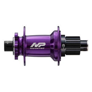 Novatec Premium XD602SB/A-B12-MS, zadný náboj, 32 dier, 12x148, Microspline, fialová, OEM