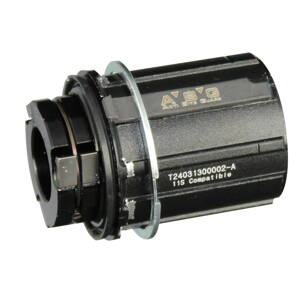 Novatec  A/A2 ABG orech, 3-západkový, Shimano 11, hliník, OEM