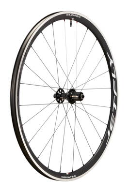 Novatec JETFLY U4.0 28" sada kolies, ráfikové, QR, orech Shimano HG