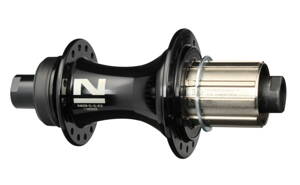 Novatec HBR D462SB-SL-CL-B12-S3S-11S, p.a.blk, 32h, w/o 12x148 T.A., D:44.0, 5xNBK, w/N14 logo,OEM