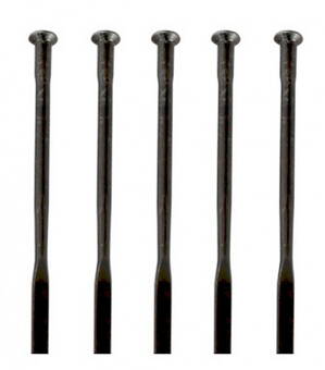 Novatec Spokes STRAIGHT, AERO PBA1422 252mm 2.0/2.2-0.95/2.0 14G BLACK (CXSPRINT)