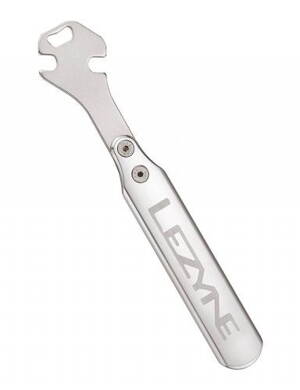 LEZYNE Pedálový kľúč CNC PEDAL ROD strieborná/nikel