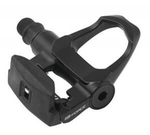 FORCE pedále nášľapné, cestné so zarážkami, čierne